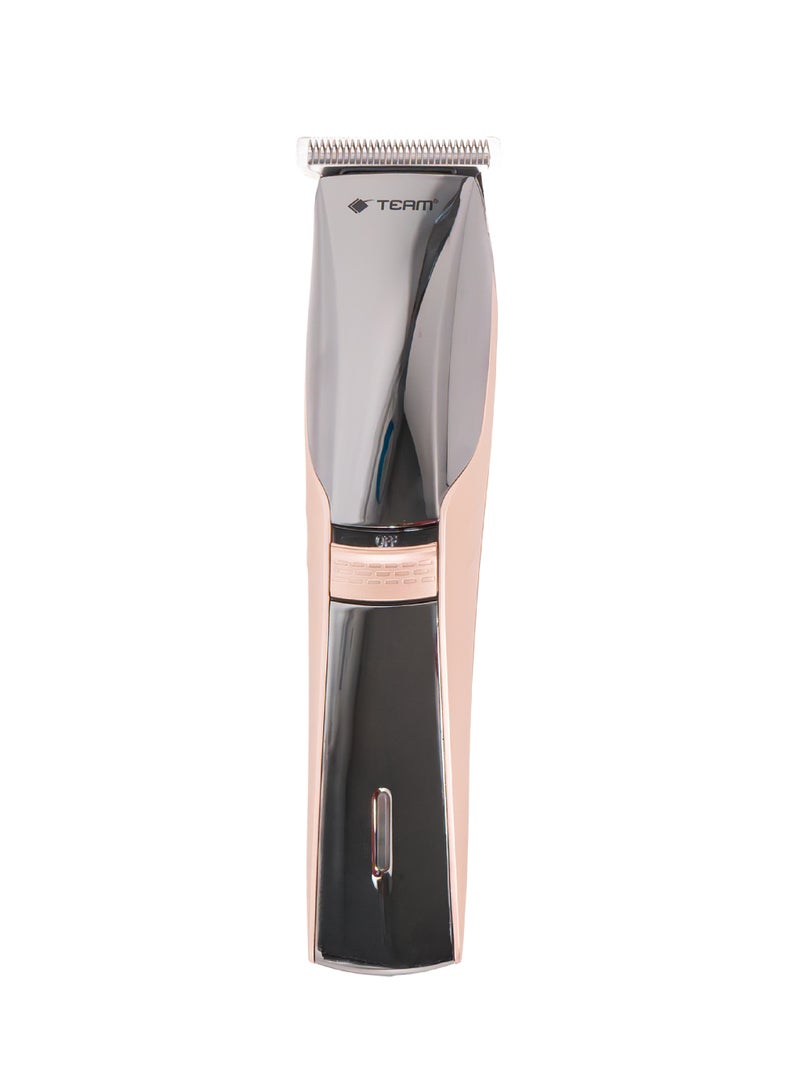 تيم Team Waterproof Rechargeable Hair & Beard Trimmer for Men | Titanium Blade | Low‑Noise Cordless Grooming Kit | 60 Min Runtime | Fast Charging | Ergonomic Design | Professional Precision Trimmer - Image 1